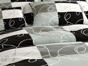 Lenjerie de pat din polibumbac KASPARO POLY gri Dimensiune lenjerie de pat: 70 x 90 cm | 140 x 200 cm