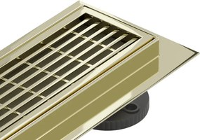 Mexen Flat M33 scurgere liniară 50 cm, auriu - 1533050-15