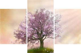 Tablou - Copacul înflorit în deal (90x60 cm)