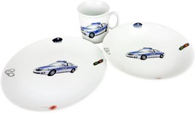 Set de masă pentru copii din 3 piese Thun Poliție