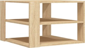 vidaXL Măsuță de cafea, stejar sonoma, 58x58x40 cm, lemn compozit