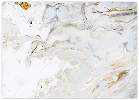 Tablou - Hârtie de ulei cu design de marmură (70x50 cm)