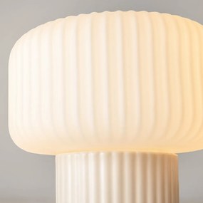 Veioza, Lampa de masa ceramica bej Omaggio