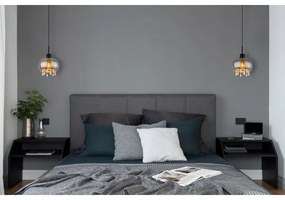 Lustră pe cablu CORRY 1xE27/9W/230V d. 21 cm Globo 15839H