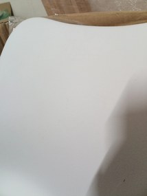 OFERTA Scaun alb BALI MARK cu picioare de fag II. calitate