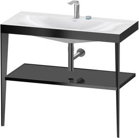 Duravit XViu lavoar cu consolă 100 cm negru XV4716EB240