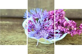 Tablou cu decorațiune din lavanda (90x60 cm)