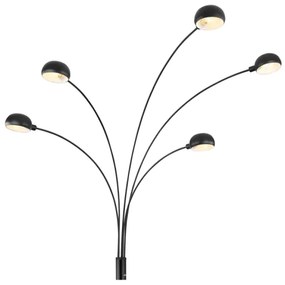 Lampadar Globo 58228NB SEYMOUR 5xE14/40W/230V negru