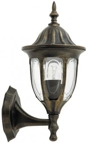 Aplica de perete exterior IP43, up light, auriu antic Milano 8372 RX