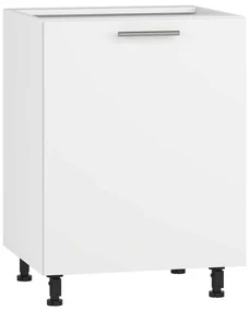 Dulap de jos Vento D-60/82, alb mat
