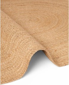 Covor în culoare naturală reversibil/țesut manual din iută 160x230 cm Braided – Hanse Home