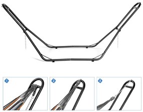 Suport metalic pentru hamac