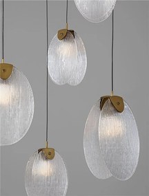 Lustra LED suspendata design decorativ SHELINA D-65cm