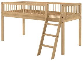 Set FORREST OAK este format dintr-un Pat copii matrimonial (90 x 200 cm) și un set textil asortat.