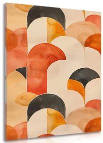 Tablou modele moderne peach Fuzz