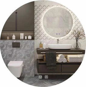 Oglinda cu iluminare Led Tutumi 90x90 cm HZJ090