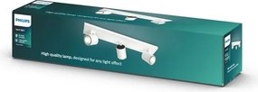 Philips 53093/31/12 - Corp de iluminat tip spot MYLIVING RUNNER 3xGU10/20W/230V