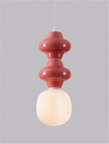 Pendul ceramic design modern CHIC rosu