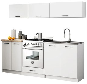 Set de bucătărie 200 cm Ozara V (Alb). 1070947