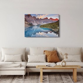 Tablou - Peisaj montan din Canada (90x60 cm)