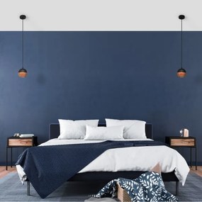 Lustră LED pe cablu MIDWAY 1xGU10/4,8W/230V negru/cupru