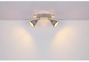 Spot GÜNTHER 2xE27/60W/230V Globo 15366Z-2