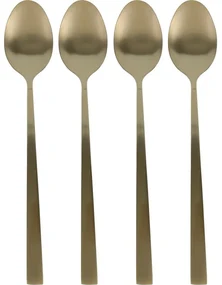 Set de linguri de cocktail aurii EH 4 buc, 18 cm, 18 cm
