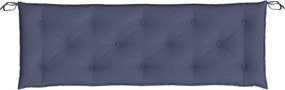vidaXL Pernă bancă de grădină, bleumarin, 150x50x7cm, textil oxford
