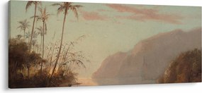 Tablou - Camille Pissarro, A creek in st. Thomas (Virgin Islands), reproducere (120x50 cm)