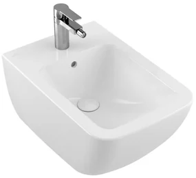 Bideu suspendat, Villeroy&Boch Venticello, 37x56cm, Alb Alpin, 44110001