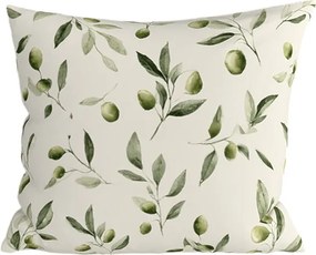 Fata de perna din policoton OLIVE POLY 45x45 cm, verde