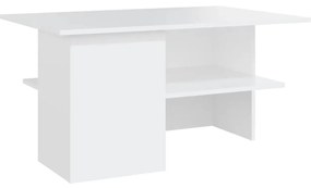 806849 vidaXL Măsuță de cafea, alb, 90x60x46,5 cm, PAL