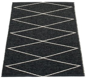 Covor pentru exterior și interior negru 70x100 cm Max Black – Pappelina