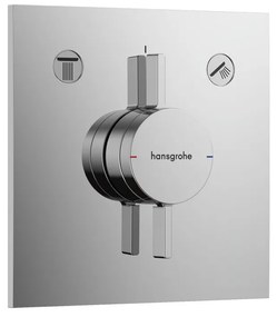 Baterie dus incastrata Hansgrohe DuoTurn E 2 functii