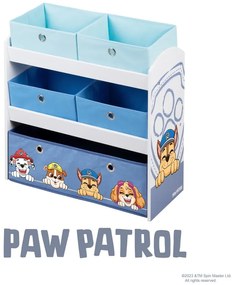 Organizator de jucării pentru copii 63.5x29.5x67 cm Paw Patrol – Roba