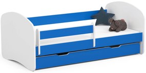 Pat pentru copii Pranshi II (albastru) (cu saltea). 1070787
