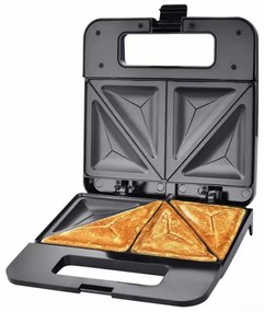 Sandwich maker Esperanza EKT010 Parmigiano, 1000 W, 4 sandwich, Teflon, Negru