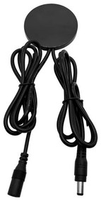 Intrerupator dimmer Touch ascuns, negru, V-tac