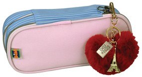 Film Heart Emily în Paris penar cu 3 compartimente cu decor de 23,5 cm
