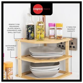 Raft suplimentar din bambus Copco - Kitchen Craft