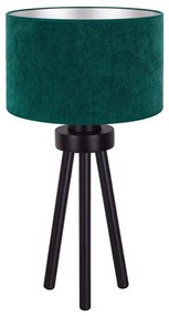 Duolla - Lampă de masă LYON 1xE27/15W/230V verde