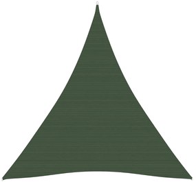 Panza parasolar, verde inchis, 4x5x5 m, HDPE, 160 g m  ²