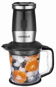 Blender multifuncțional Concept SM3390 Fresh&Nutri  700 W + 2 sticle de 570 ml + 400 ml, negru