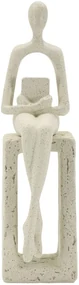 Mauro Ferretti Statueta Decorativa Cm 8,5X6,5X22 | Aosom Romania