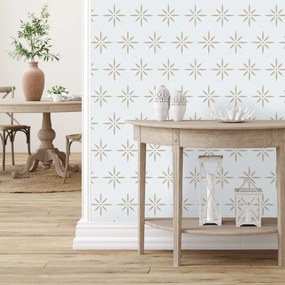 Tapet- Motiv modelat cu steluțe