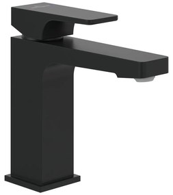 Baterie lavoar Villeroy&Boch Architectura Square negru mat cu ventil Pop-Up