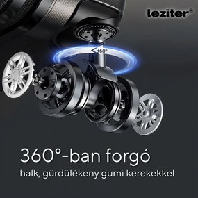 TraveLux Endure IV gurulós bőrönd szett kék