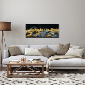 Tablou - Munții aurii (120x50 cm)