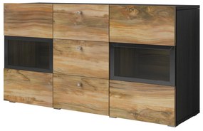 Vitrină Barly Typ 26 (nuc satin + touchwood). 1107643