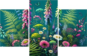 Tablou - Flori de câmp (90x60 cm)